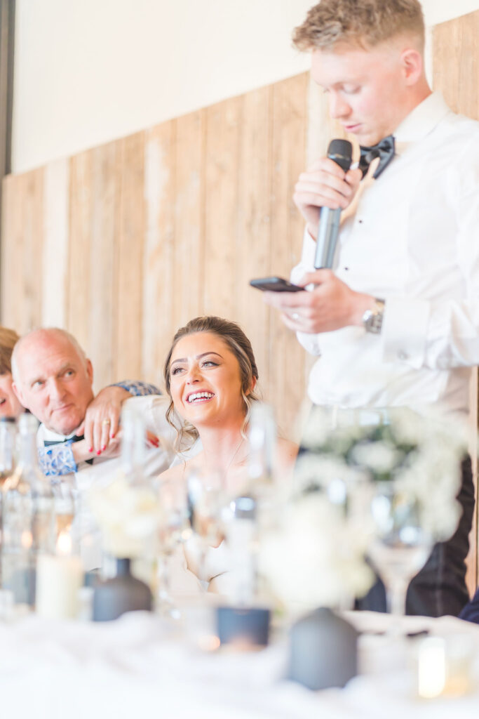 speeches at foxtail barns wedding 