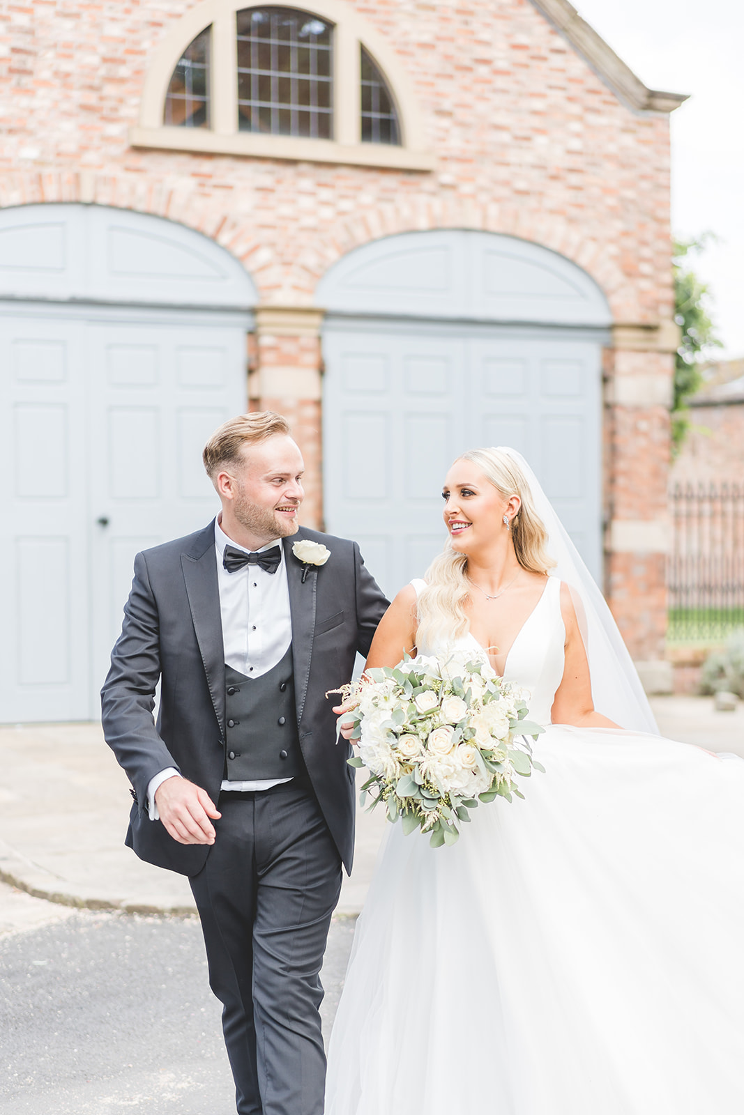 light and airy weddings at dorfold hall, Cheshire