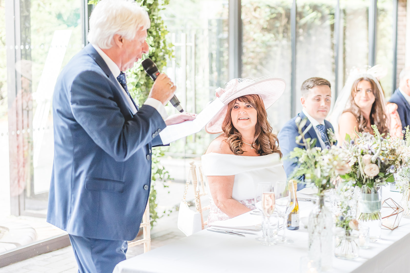 speeches at Delamere Manor