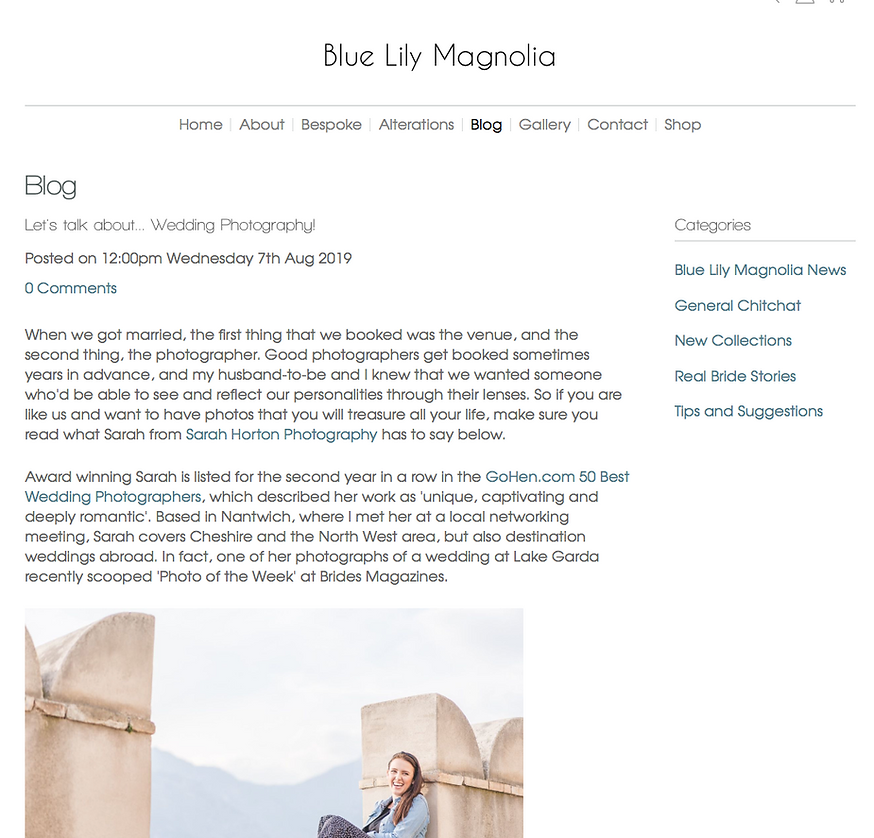 Blue Lily Magnolia Interview