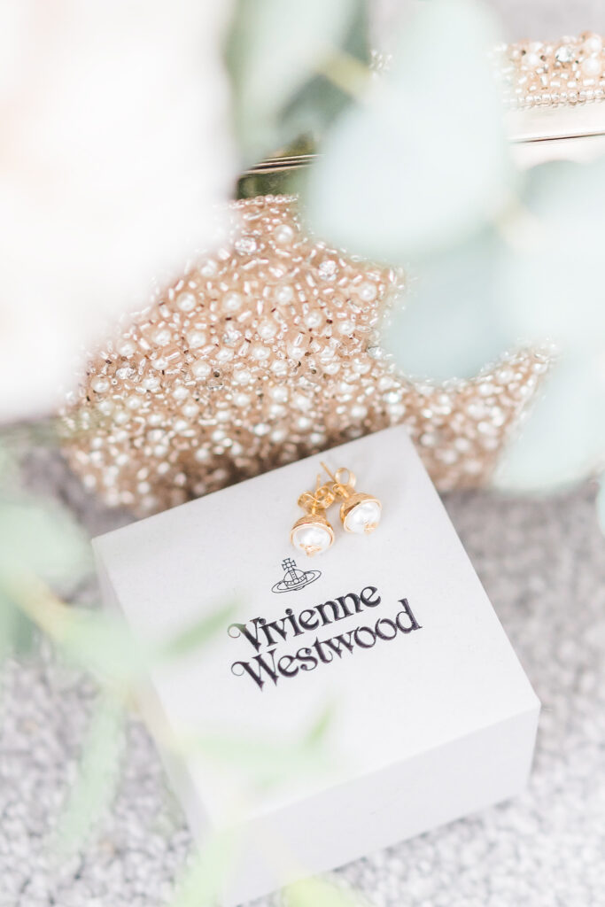 Vivienne Westwood bridal earrings 