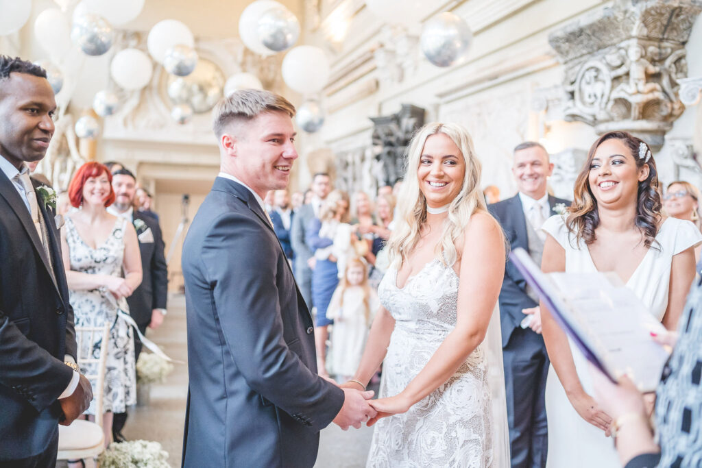 Light and airy weddings at Aynhoe Park