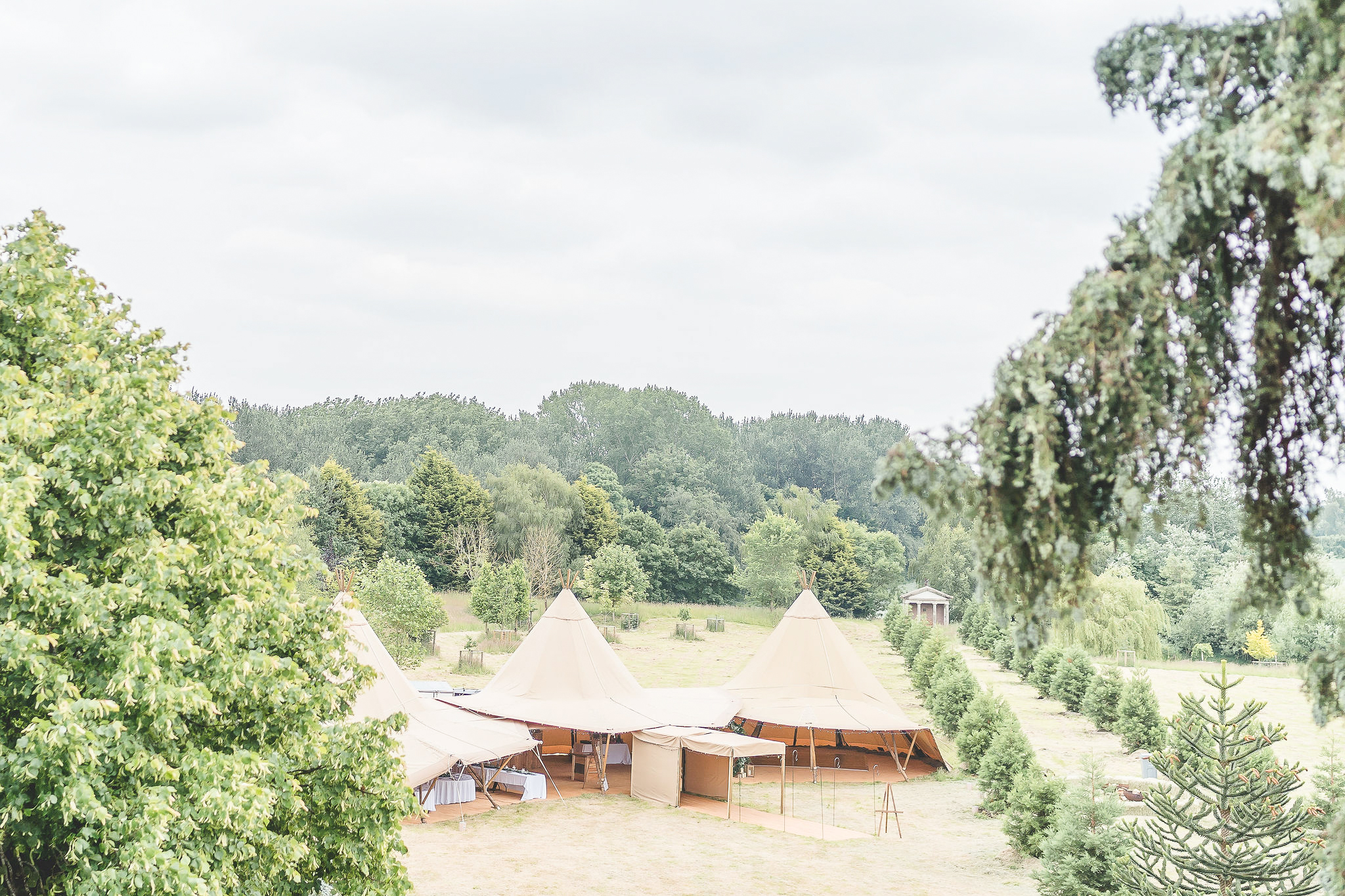 Hankelow Hall Wedding Venue with Cheshire Tipis 