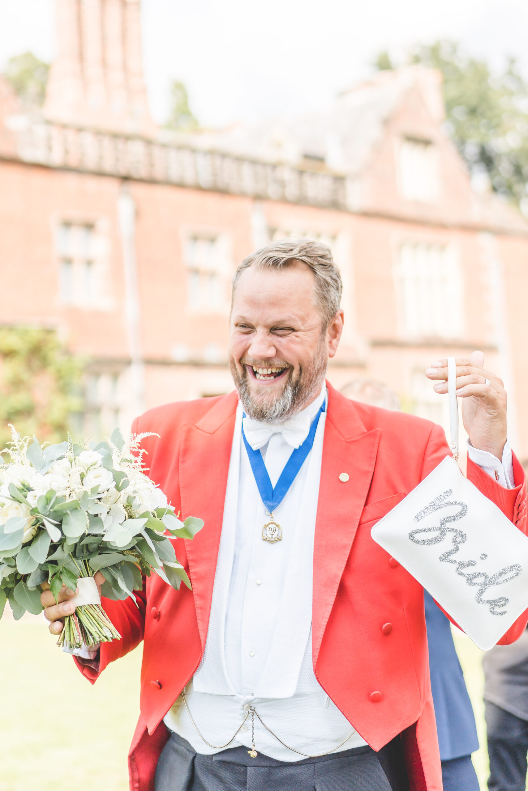 Stefan, The Tall Toastmaster at Dorfold Hall