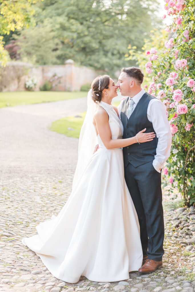 iscoyd park wedding photography in the gardens 